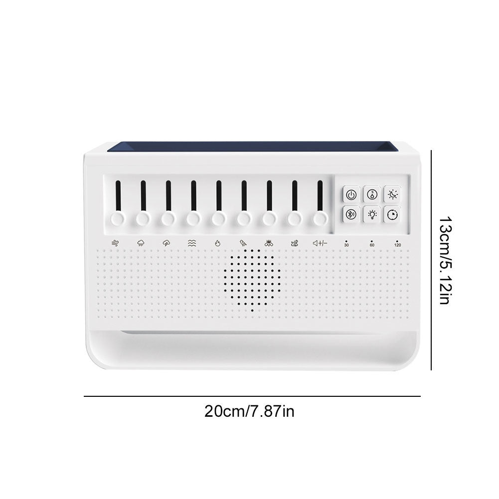 White Noise Machine & Oil Diffuser with BT Speaker & Night Light