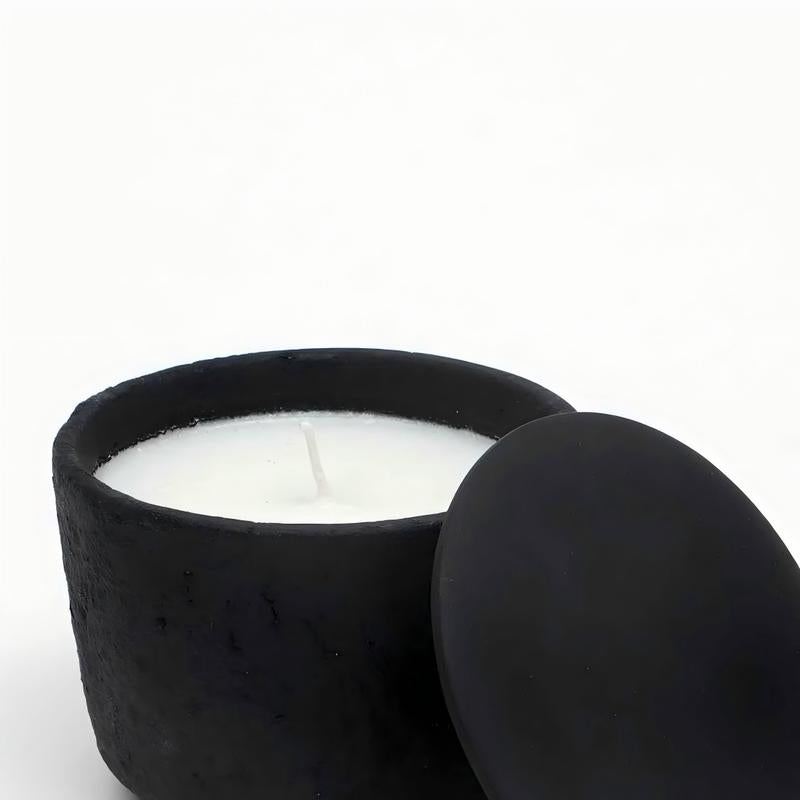 Vanilla Lavender Candle - Ecomix Wax, Wooden Lid, 7oz Relaxation