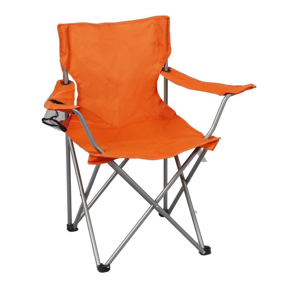 Folding Camp Chairs 2-Pack with Cup Holder - Portable & Durable