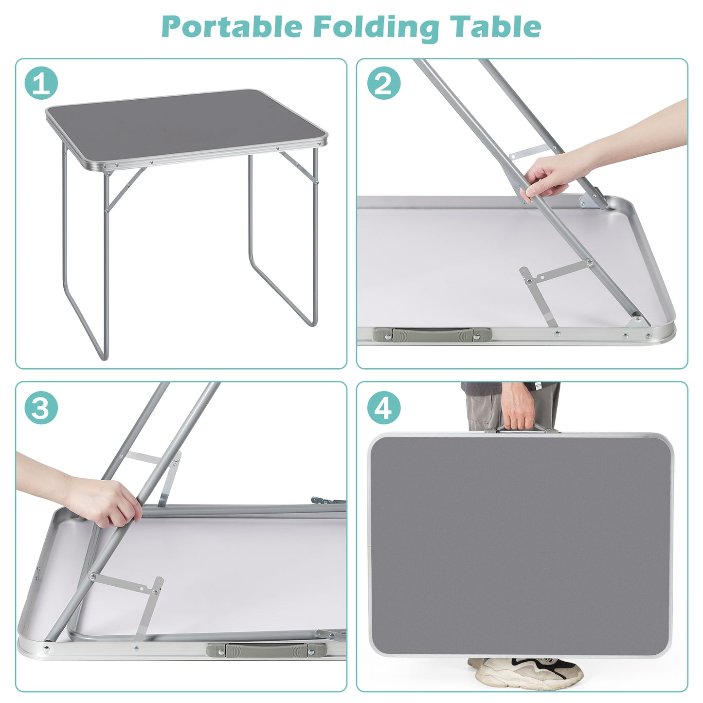Portable Folding Table: Lightweight & Space-Saving Design
