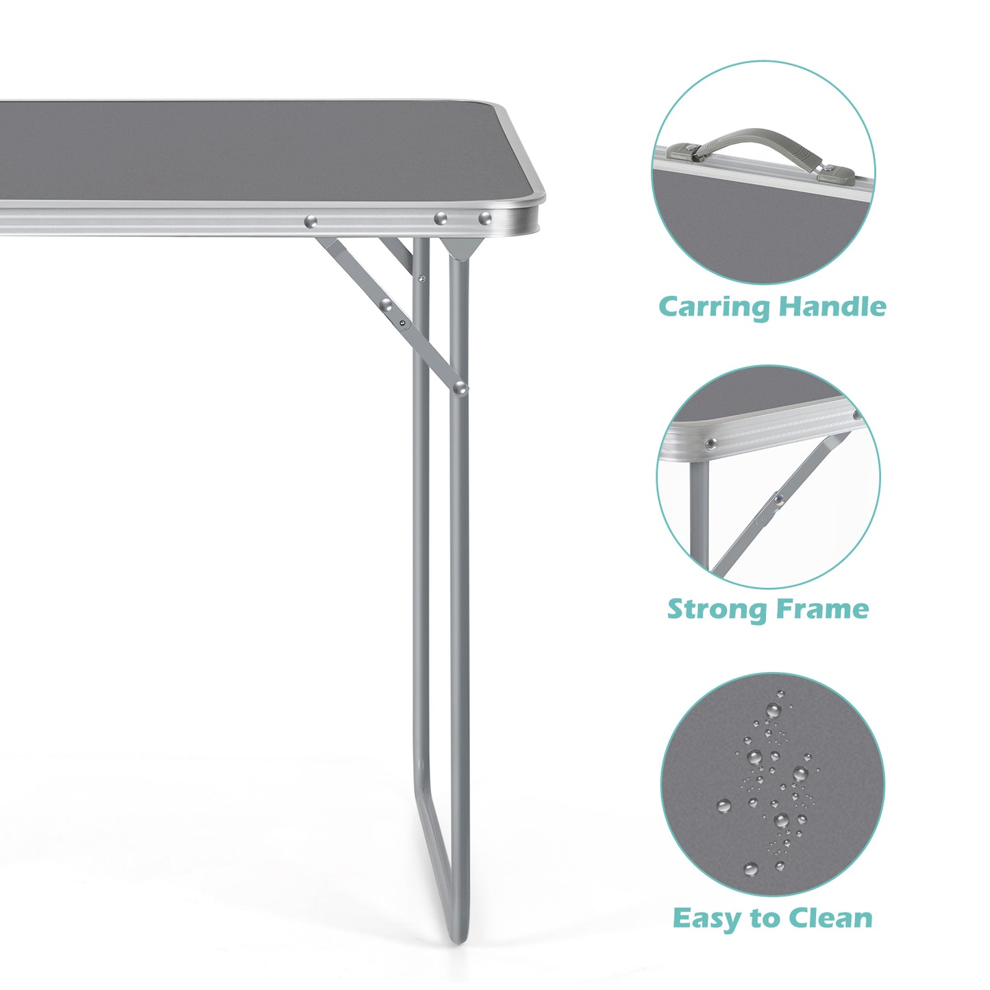 Portable Folding Table: Lightweight & Space-Saving Design