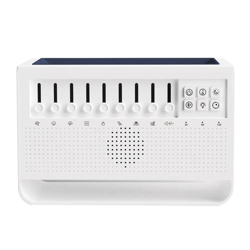 White Noise Machine & Oil Diffuser with BT Speaker & Night Light