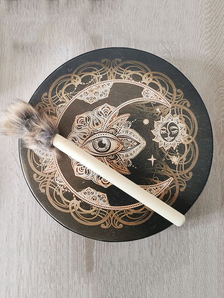 Vegan Shaman Drum - Handmade Sound Healing Tool