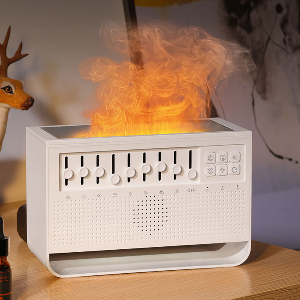 White Noise Machine & Oil Diffuser with BT Speaker & Night Light