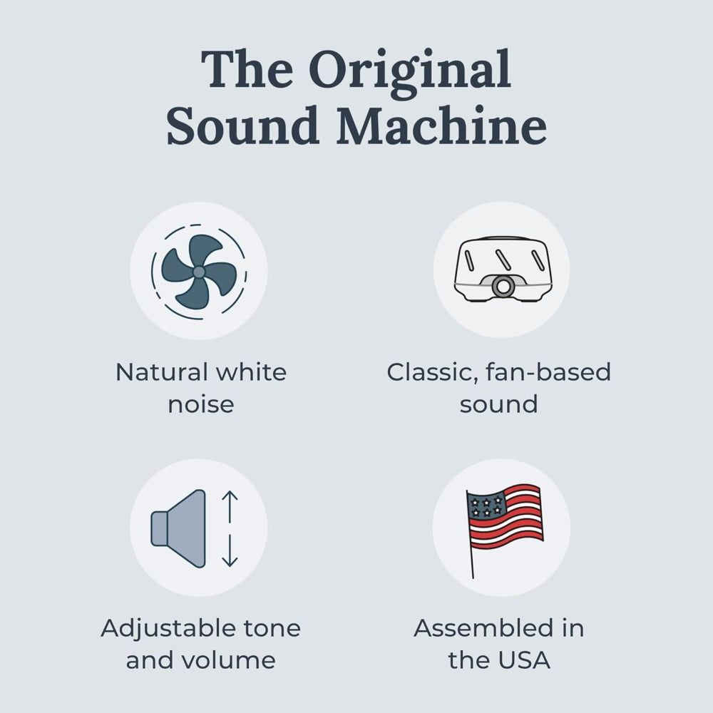 White Noise Machine - Real Fan Sound, Sleep Aid & Noise Cancel