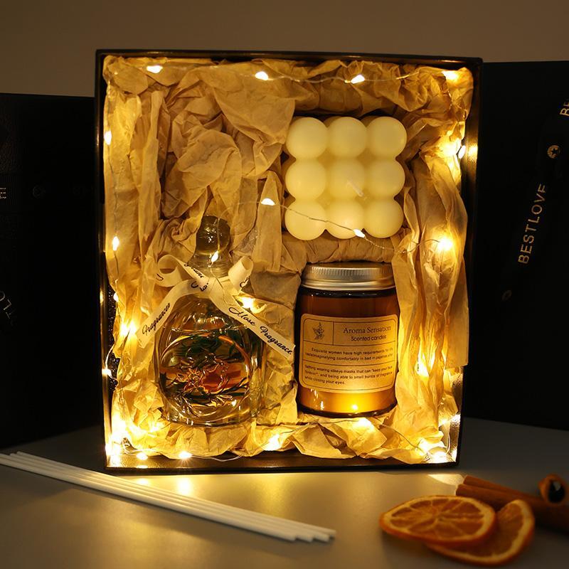 Scented Candle Gift Set - Perfect for Weddings & Birthdays