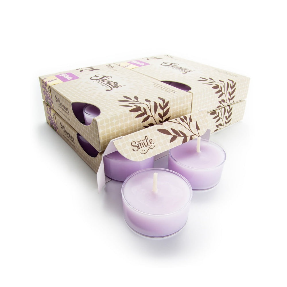 English Lavender Tealights - Aromatherapy Relaxation Candles