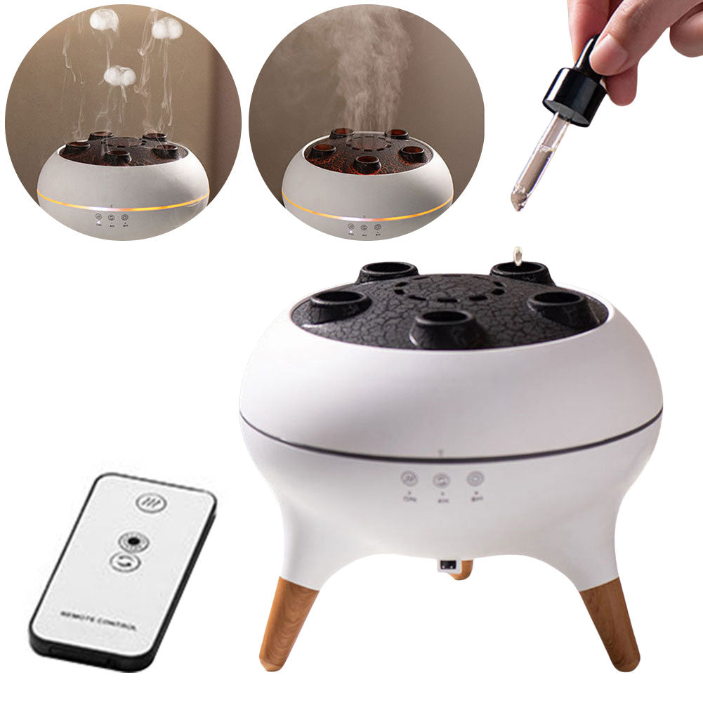 Dynamic Jellyfish Aroma Diffuser - Remote & Colorful Lights