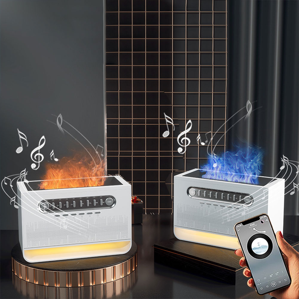 White Noise Machine & Oil Diffuser with BT Speaker & Night Light