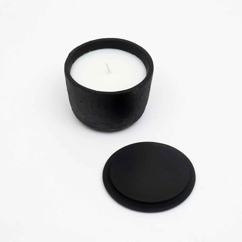 Vanilla Lavender Candle - Ecomix Wax, Wooden Lid, 7oz Relaxation