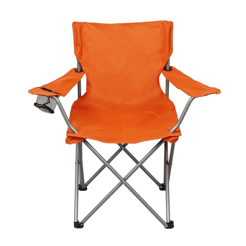 Folding Camp Chairs 2-Pack with Cup Holder - Portable & Durable