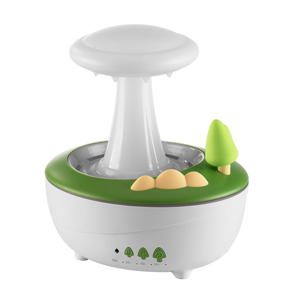 Aromatic Lamp Humidifier: Sound-Activated Mushroom Diffuser