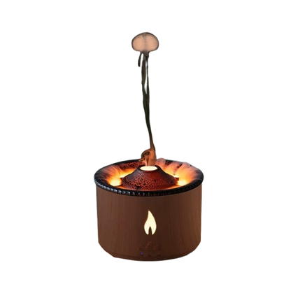Volcano Flame Cool Mist Humidifier - Ultrasonic Aroma Diffuser