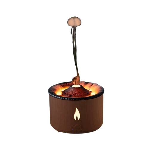 Volcano Flame Cool Mist Humidifier - Ultrasonic Aroma Diffuser