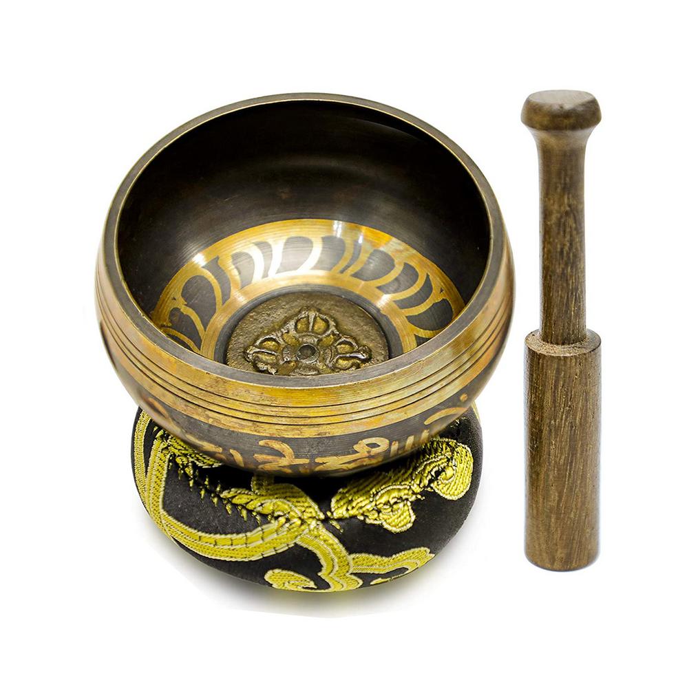 Tibetan Singing Bowl Set - Yoga Meditation Sound Therapy
