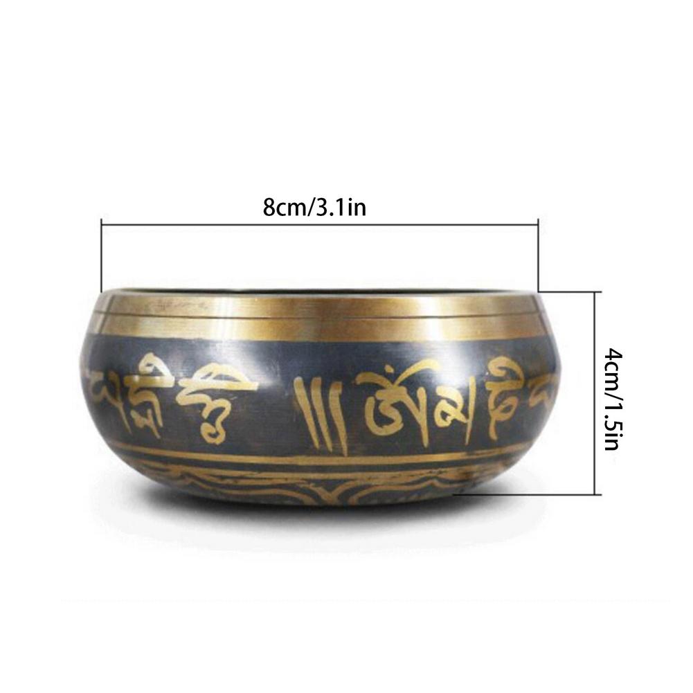 Tibetan Singing Bowl Set - Yoga Meditation Sound Therapy