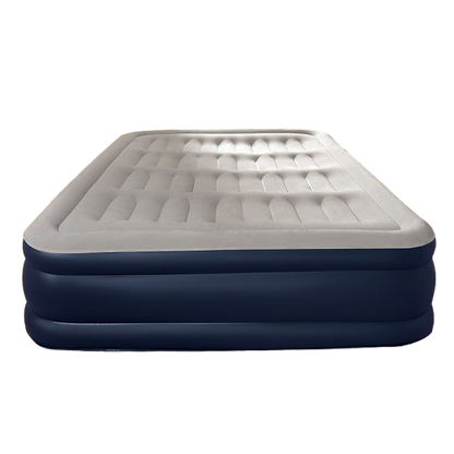 PVC Inflatable Mattress with Built-In Pump - 1-2 Person