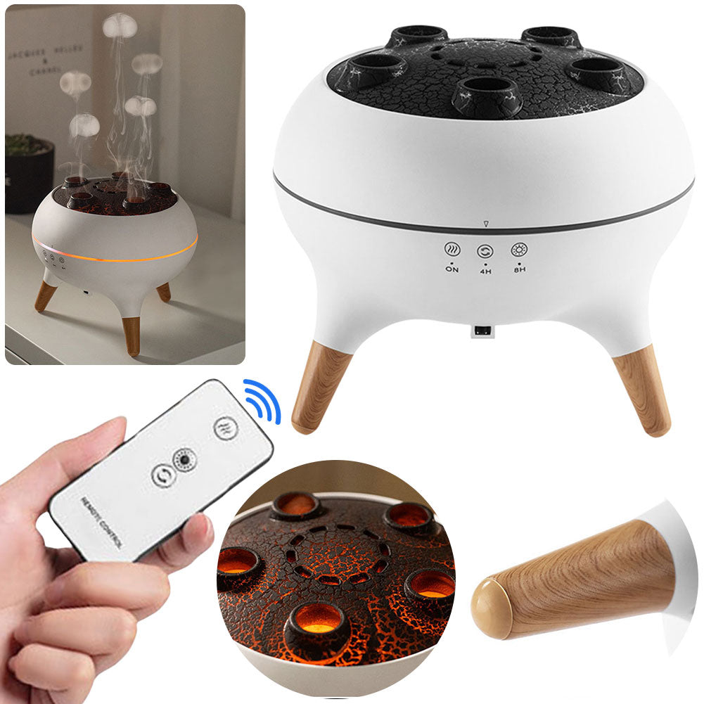 Dynamic Jellyfish Aroma Diffuser - Remote & Colorful Lights