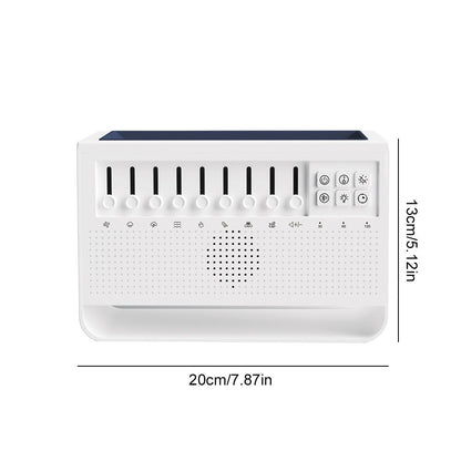 White Noise Machine & Oil Diffuser with BT Speaker & Night Light