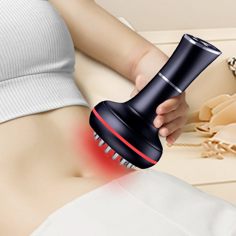 Electric Meridian Brush Massager for Full Body Relaxation
