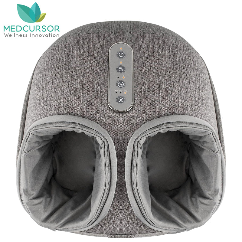 Foot Massager Shiatsu Deep Kneading Heating Therapy Relaxation