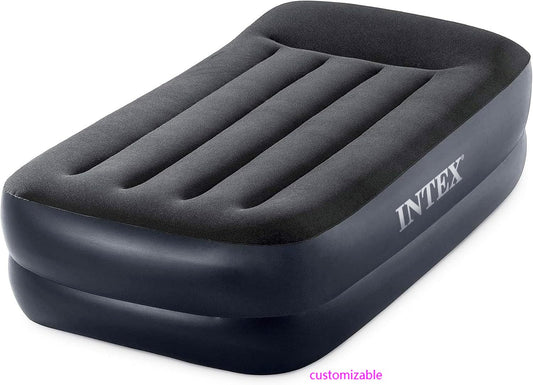 Raised Airbed Mattress Twin with Built-in Pump, Dura-Beam Plus