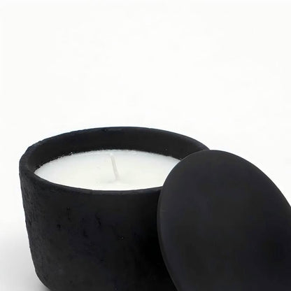 Vanilla Lavender Candle - Ecomix Wax, Wooden Lid, 7oz Relaxation