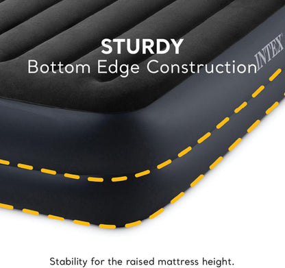 Raised Airbed Mattress Twin with Built-in Pump, Dura-Beam Plus