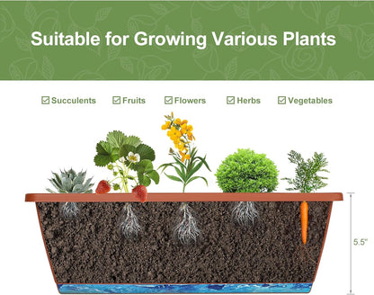 Vertical Garden Bed - Space-Saving Herb & Flower Planter