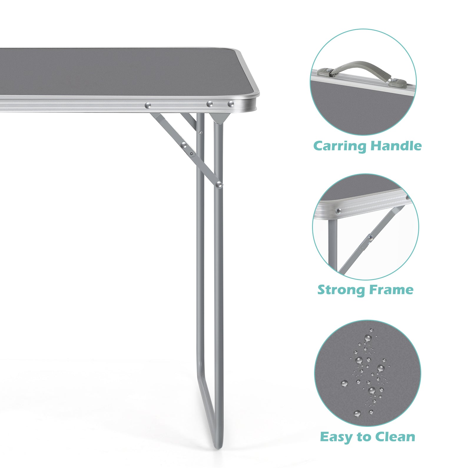 Portable Folding Table: Lightweight & Space-Saving Design
