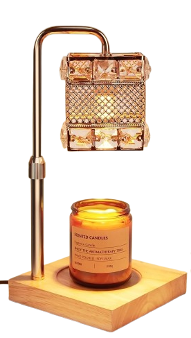 Flameless Candle Warmer with Timer & Dimmer - Wax Melter