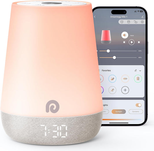 Dreamegg Sound Machine Baby - 34 Soothing Sounds & Night Light