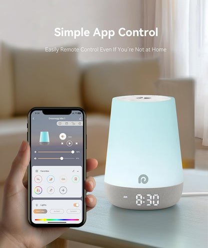 Dreamegg Sound Machine Baby - 34 Soothing Sounds & Night Light