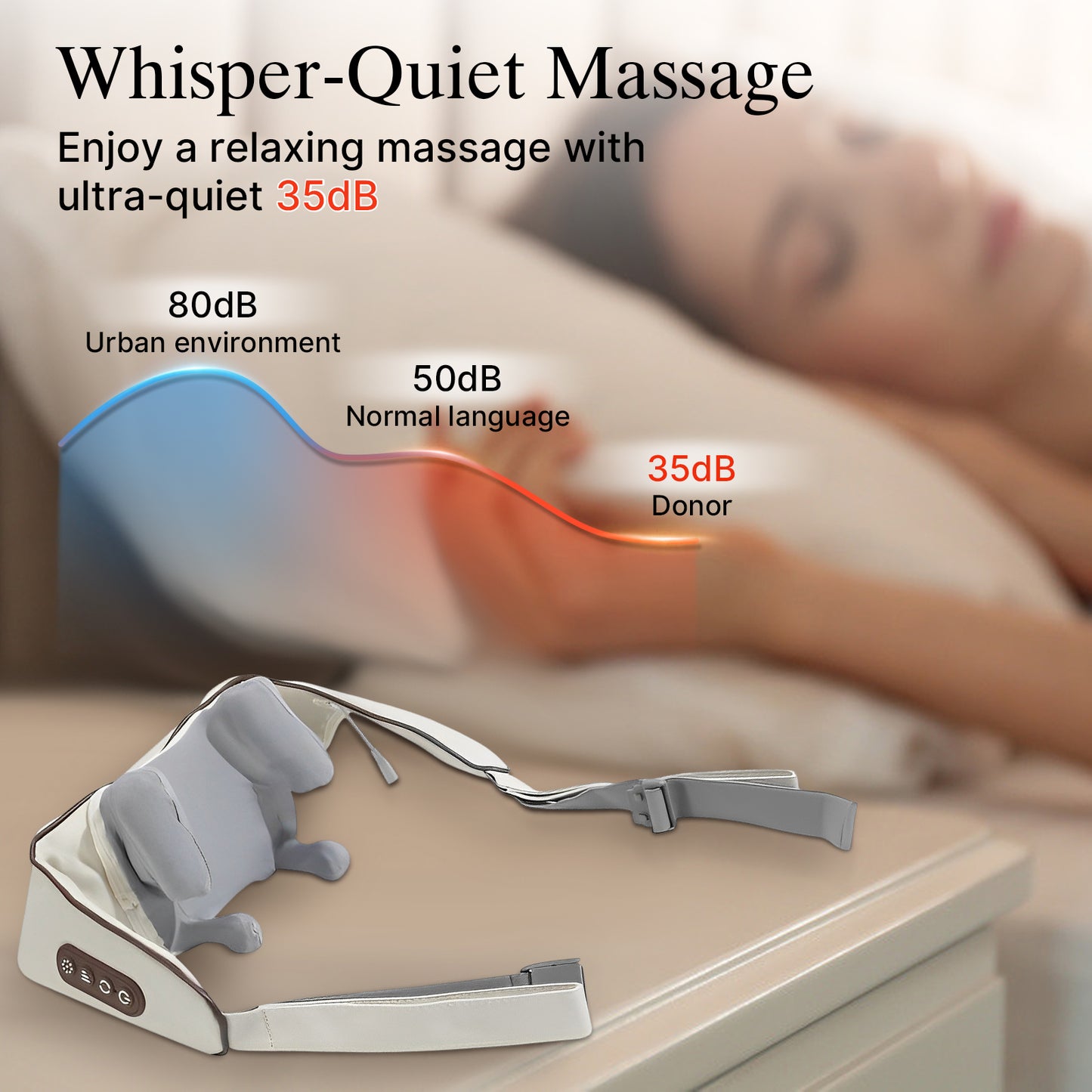 Neck & Shoulder Massager: Cordless Heat for Deep Pain Relief