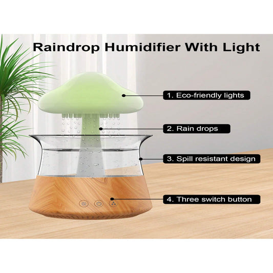 White Noise Aromatherapy Diffuser - 300ml USB Cloud Humidifier