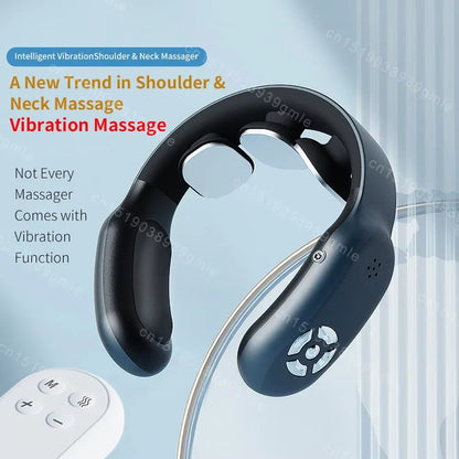 4D Shiatsu Neck Massager with Heat - Cordless & Portable