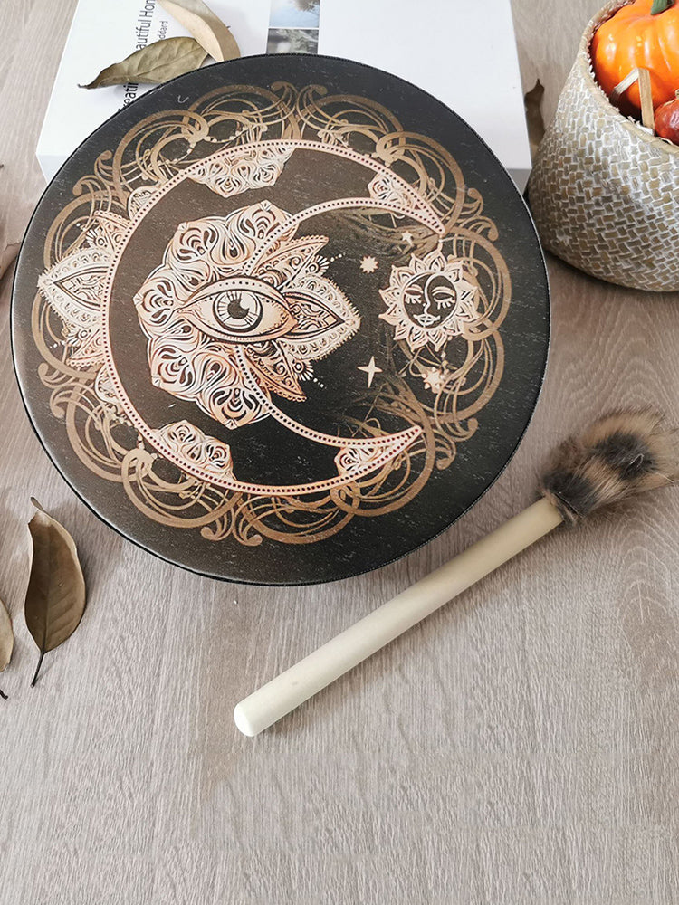 Vegan Shaman Drum - Handmade Sound Healing Tool