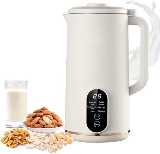 Automatic Nut Milk Maker - 22oz Low Noise Soy Milk Machine