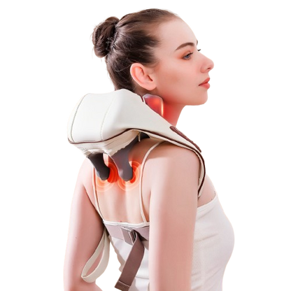 Neck & Shoulder Massager: Cordless Heat for Deep Pain Relief