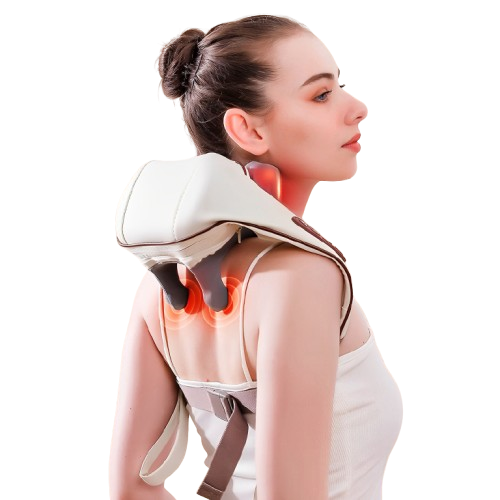 Neck & Shoulder Massager: Cordless Heat for Deep Pain Relief