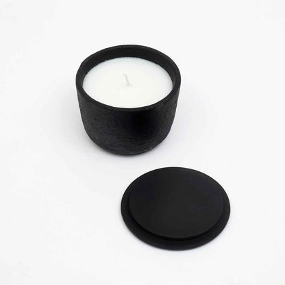 Vanilla Lavender Candle - Ecomix Wax, Wooden Lid, 7oz Relaxation