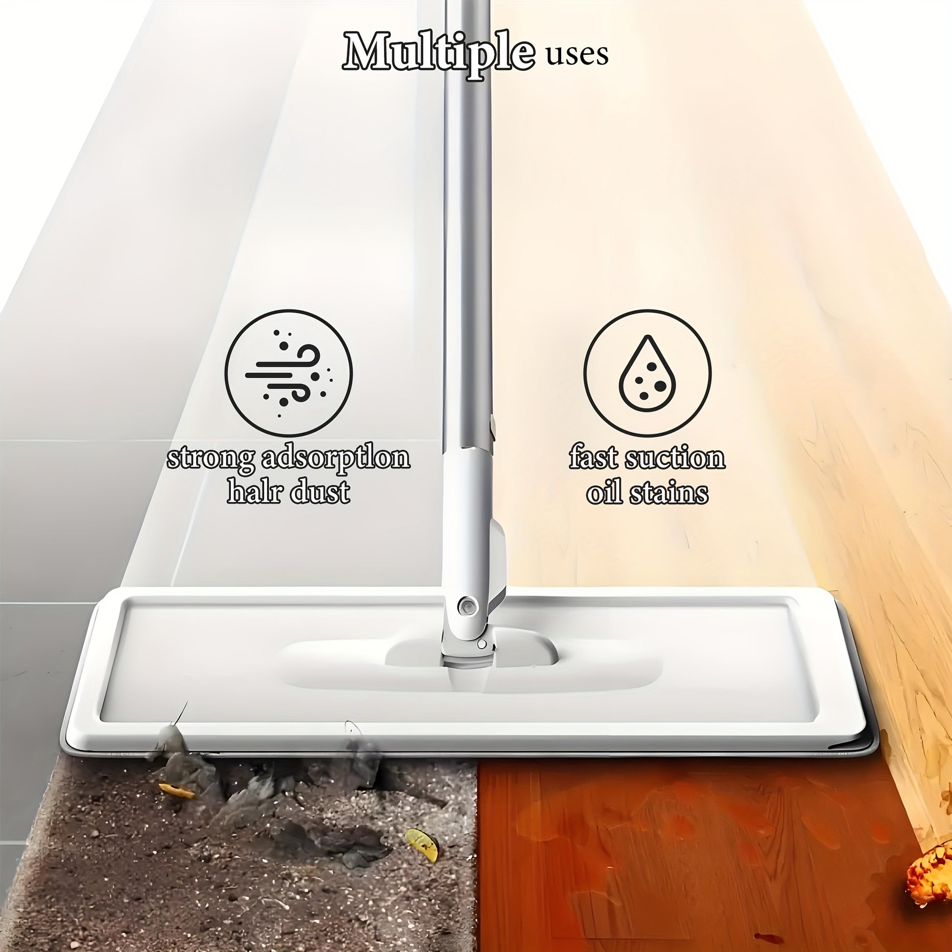 Magic Mop & Bucket Set - 360° Spin, Hands-Free Cleaning