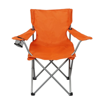 Folding Camp Chairs 2-Pack with Cup Holder - Portable & Durable